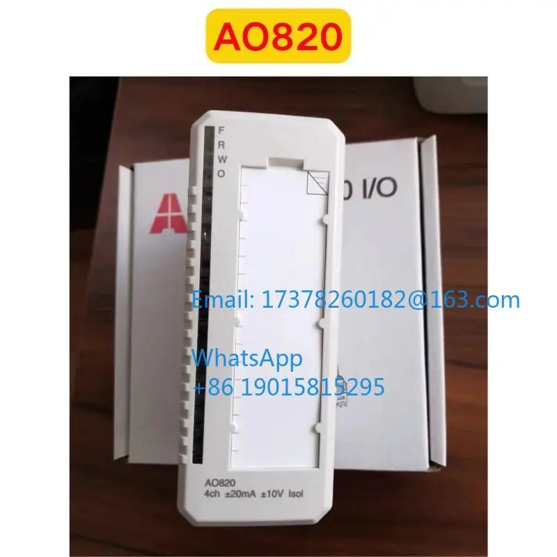 오리지널 AO820 3BSE 008546 R1 모듈