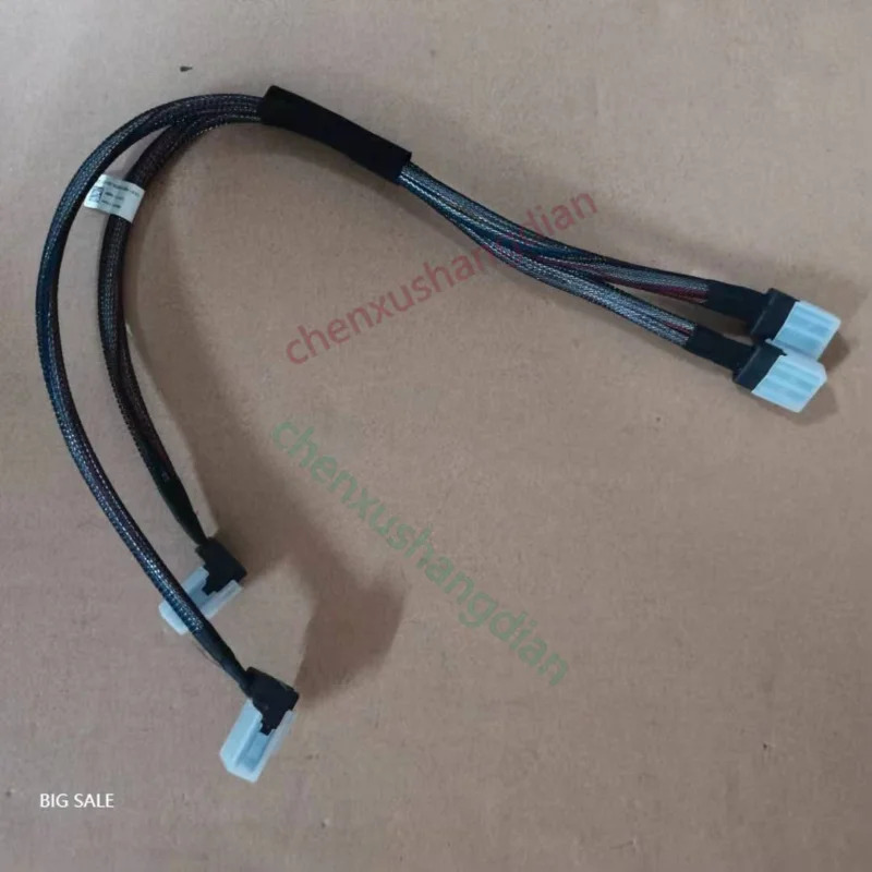 Dell R720 MINISAS SFF 8087 A B 어레이 카드 데이터 케이블 Y1MGK 신
