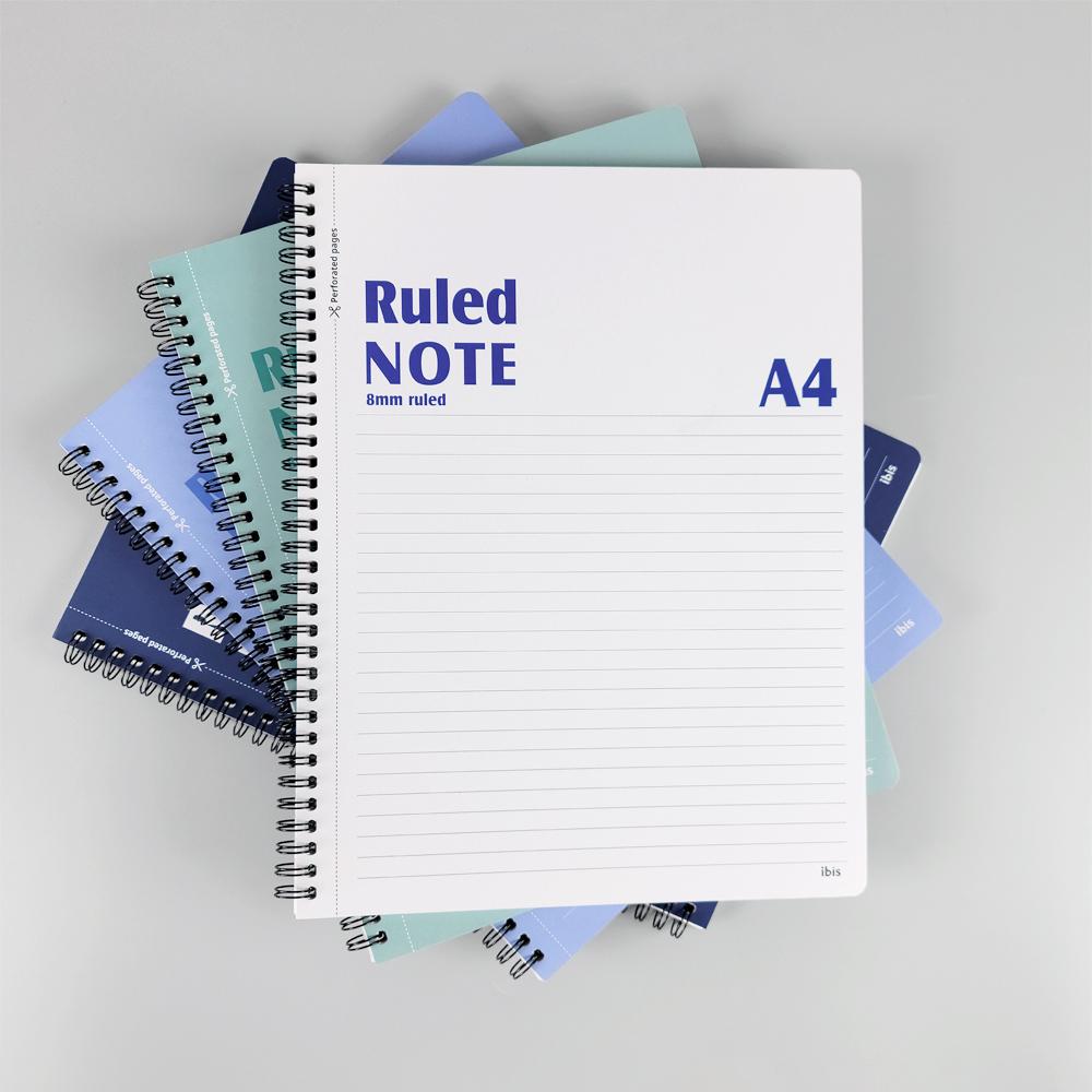 아이비스 A4 스프링노트 요점정리 오답풀이 필기 연습장 65매 컬러4종 ... 실사용 후기 | 효과 있을까? - 대표 이미지