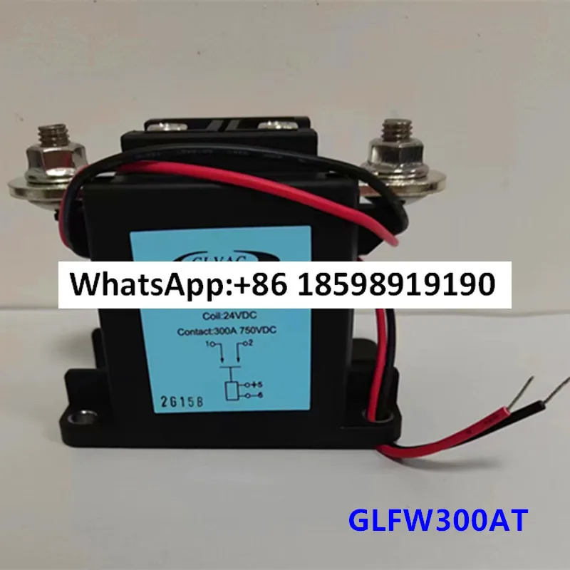 에너지 HVDC 접촉기 GLFW300AT 750VDC300A 코일 24V 릴레이