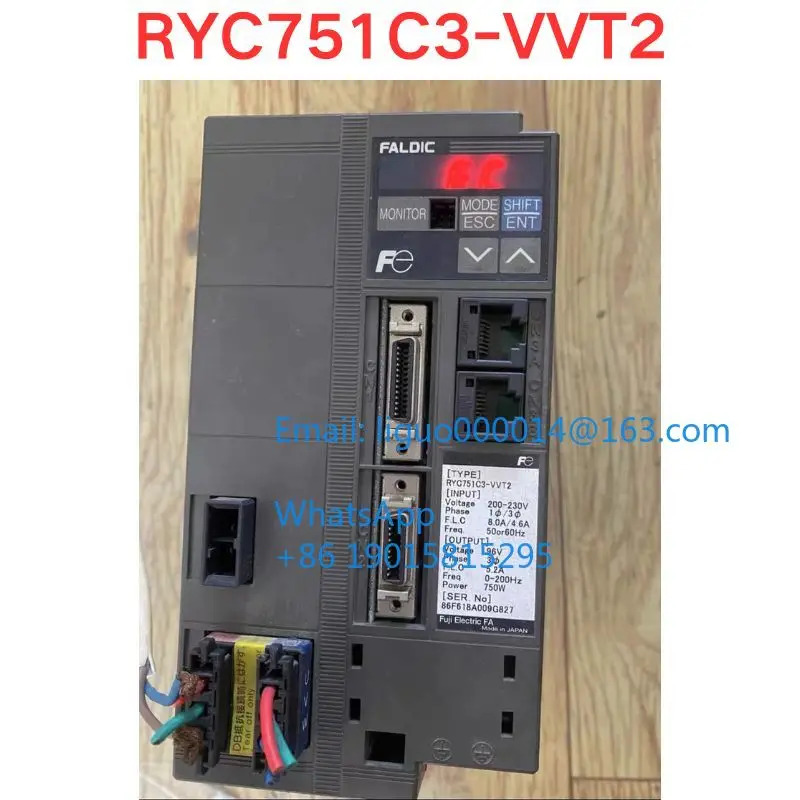 리퍼 RYC751C3-VVT2 서보 드라이버 기능 확OK