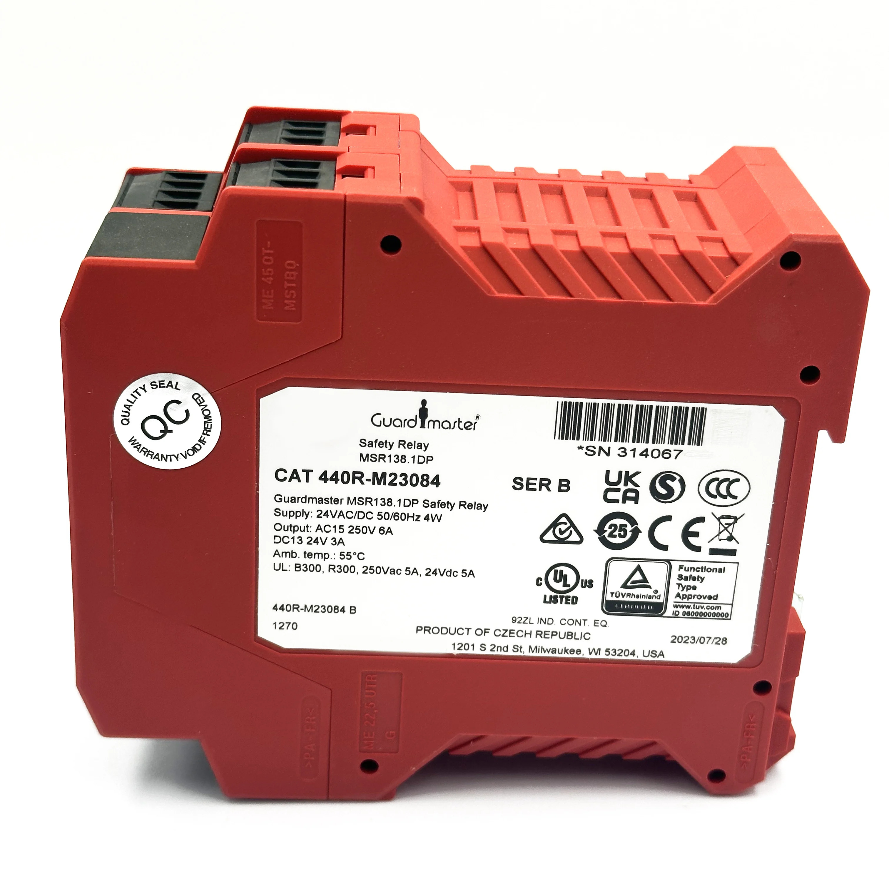 오리지널 CAT 440R-M23084 PLC CPU 모듈 산업 제어