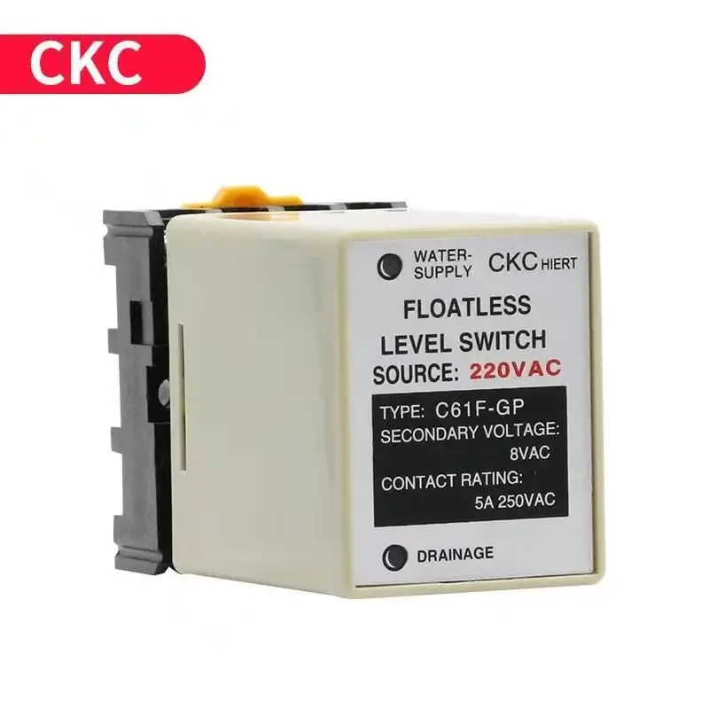 C61F-GP CKC 대만 Songling Liq-uid 레벨 릴레이 수위 컨트롤러 AC 220V