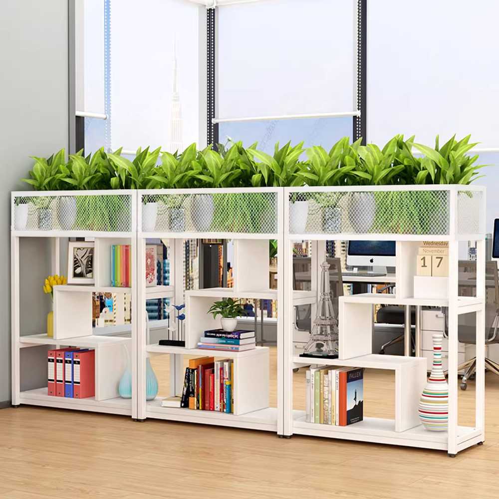 화분 파티션 플랜트박스 공간 철제 조경 월 칸막이 120x29x140cm 4단 판넬형 - 상세 이미지 4