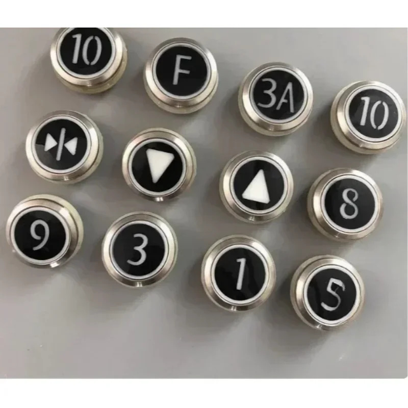 10pcs 엘리베이터 버튼은 KDS50 KDS220 KDS330 KDS300 라운드 버튼 버튼보편적