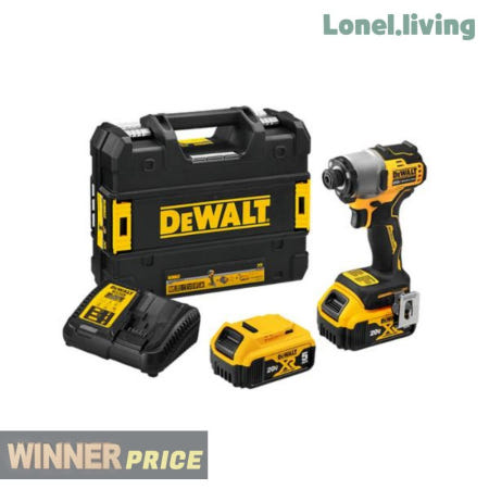 세이온코리아협력사 로넬리빙 디월트 충전임팩 드라이버 브러쉬리스 DCF840P2T 20V 5.0Ah 전동공구