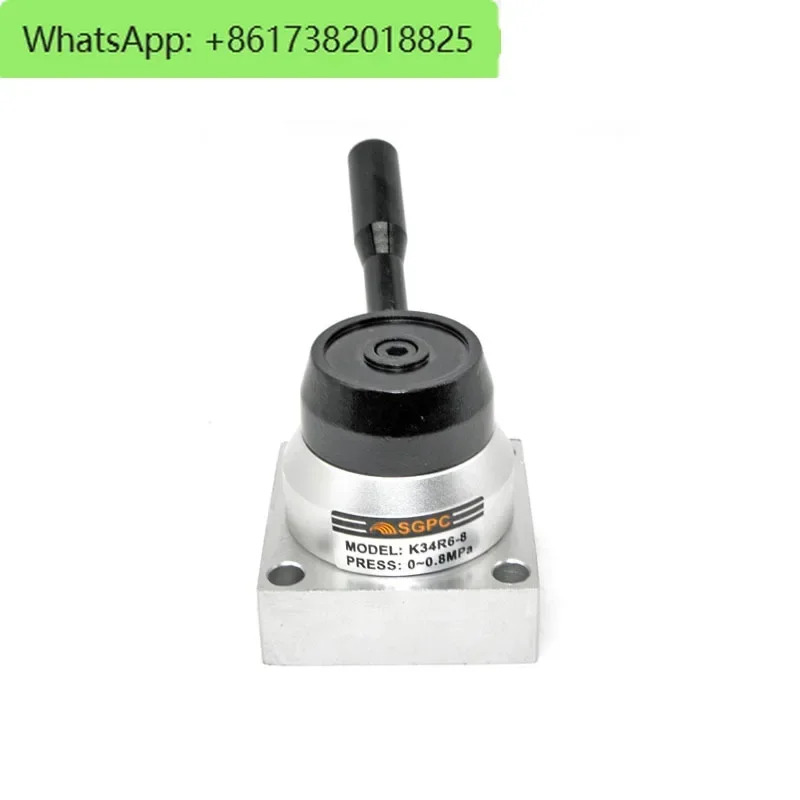 수동 밸브 XHV-02B/02D 모델 K34R6-8 K34R6-8D K34R6-8C 3위치 4방향