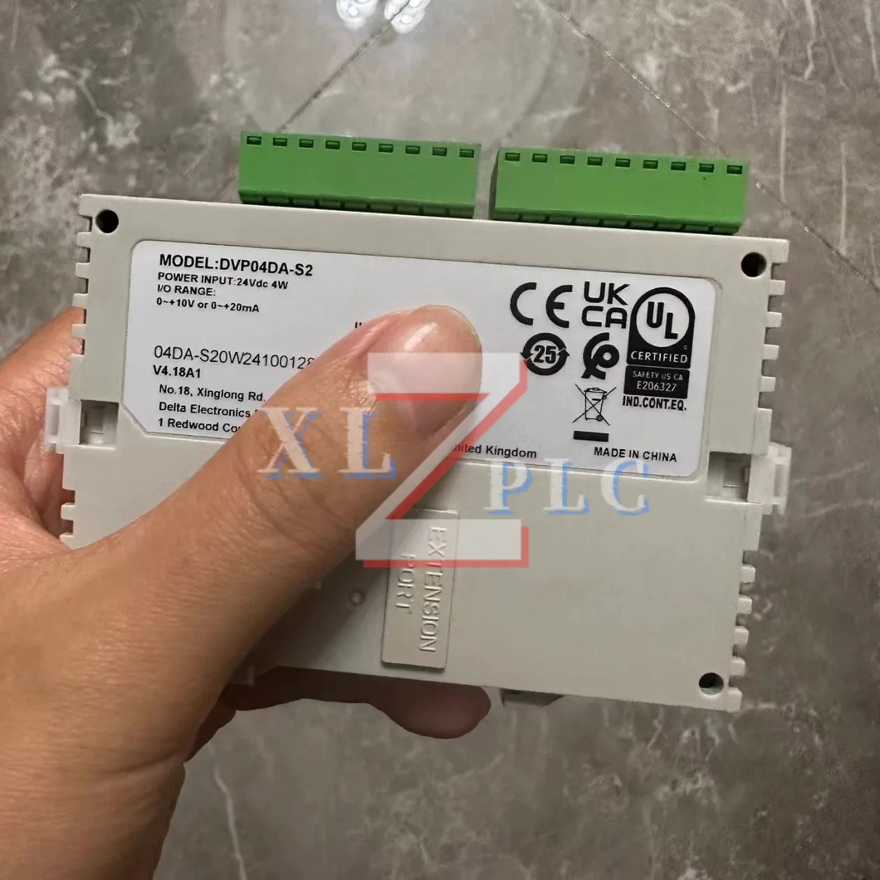 PLC 모듈 원본 DVP04DA-S2 DVP04DA-SL