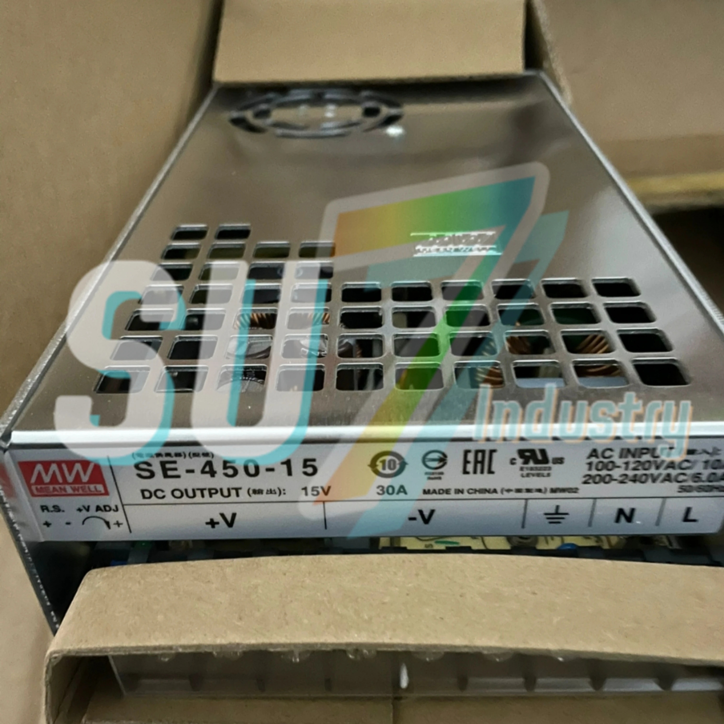 오리지널 스위치 전원공급장치 SE-450-12 12V SE-450-15를 어 15V SE-450-24를 24V SE-450-3.3두 번째 3.3V SE-450-36 36V SE