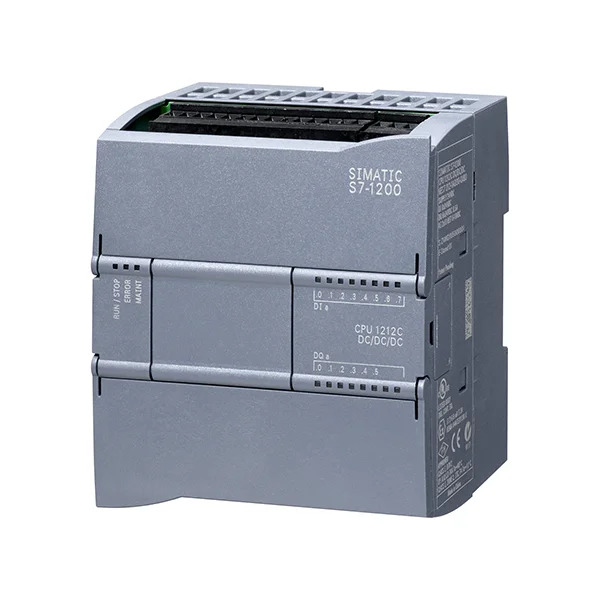 오리지널 컴팩트 CPU 모듈 온보드 I/O 8 DI 24V DC 전원 공급 6ES72121AE400XB0