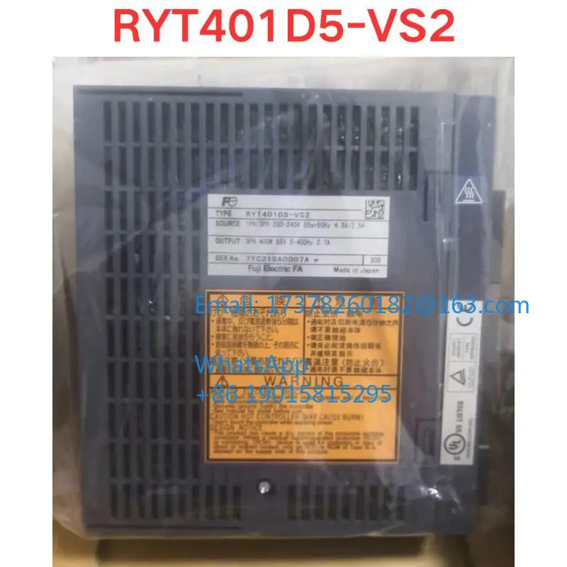 RYT401D5-VS2 서보 드라이버