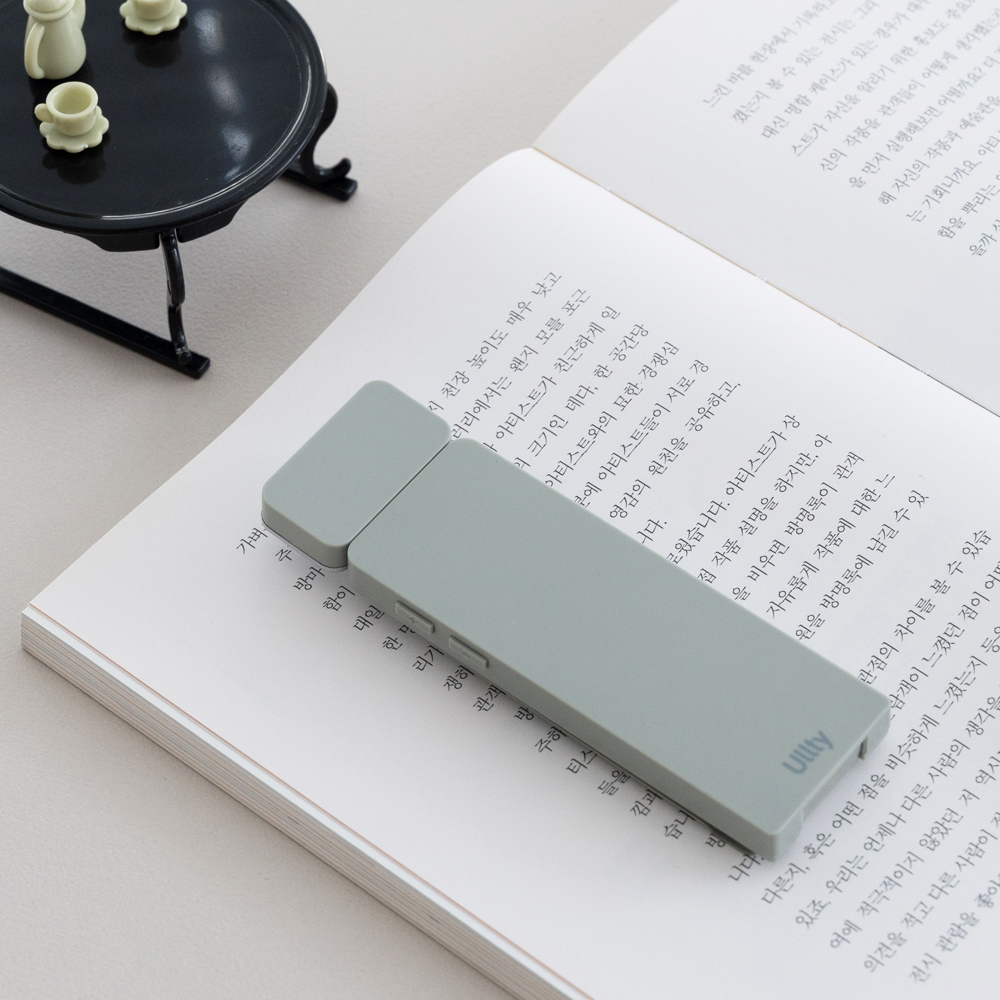 울티 북마크 라이트 북라이트 독서등 초경량 휴대용 미니 LED 스탠드