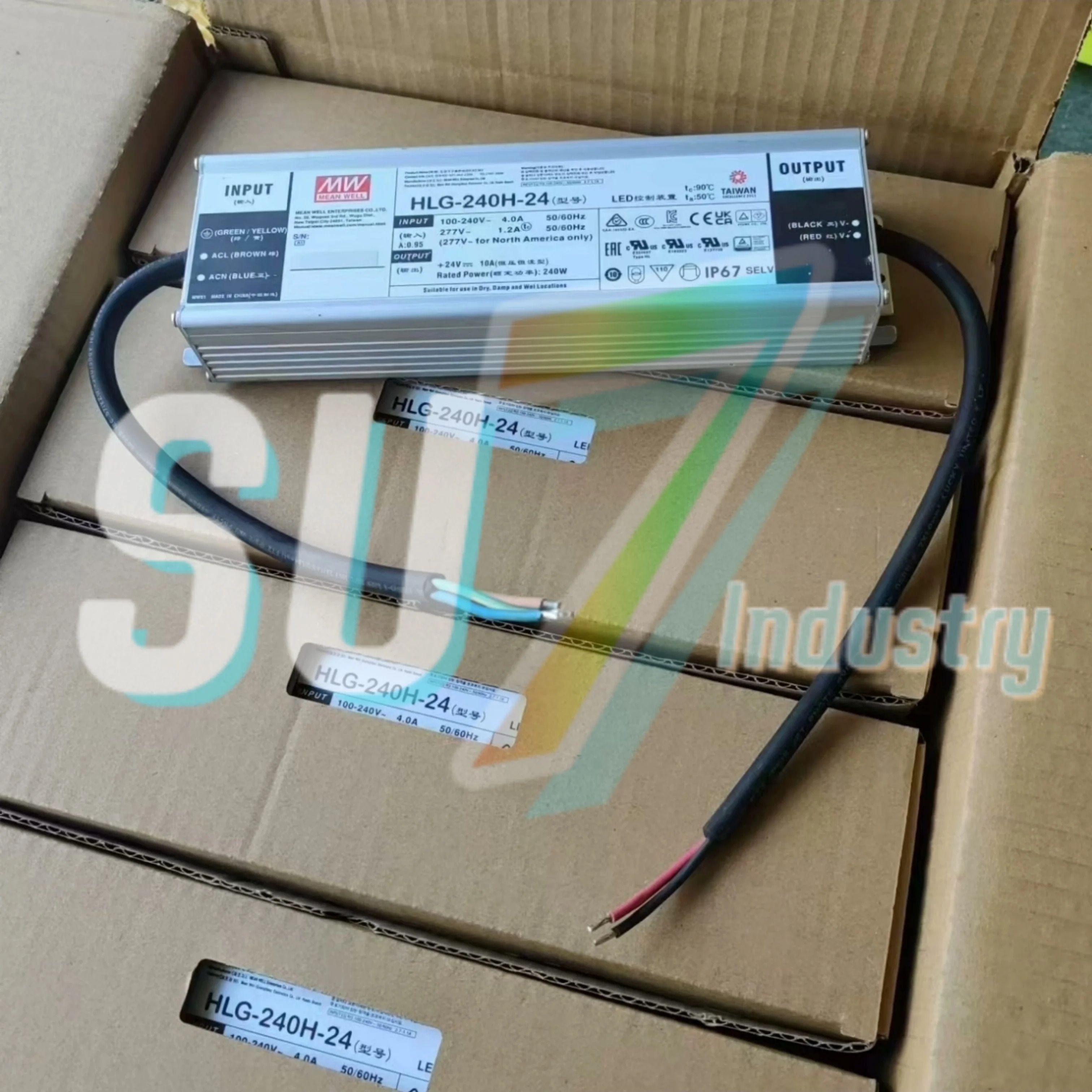 Mean Well HLG-240H-24 HLG-240H-24A HLG-240H-24B 스위치 전원공급장치 내 새