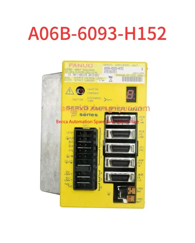 A06B-6093-H152 CNC 시스템 컨트롤러서보 드라이브 증폭기 유닛기능 리퍼는 정상