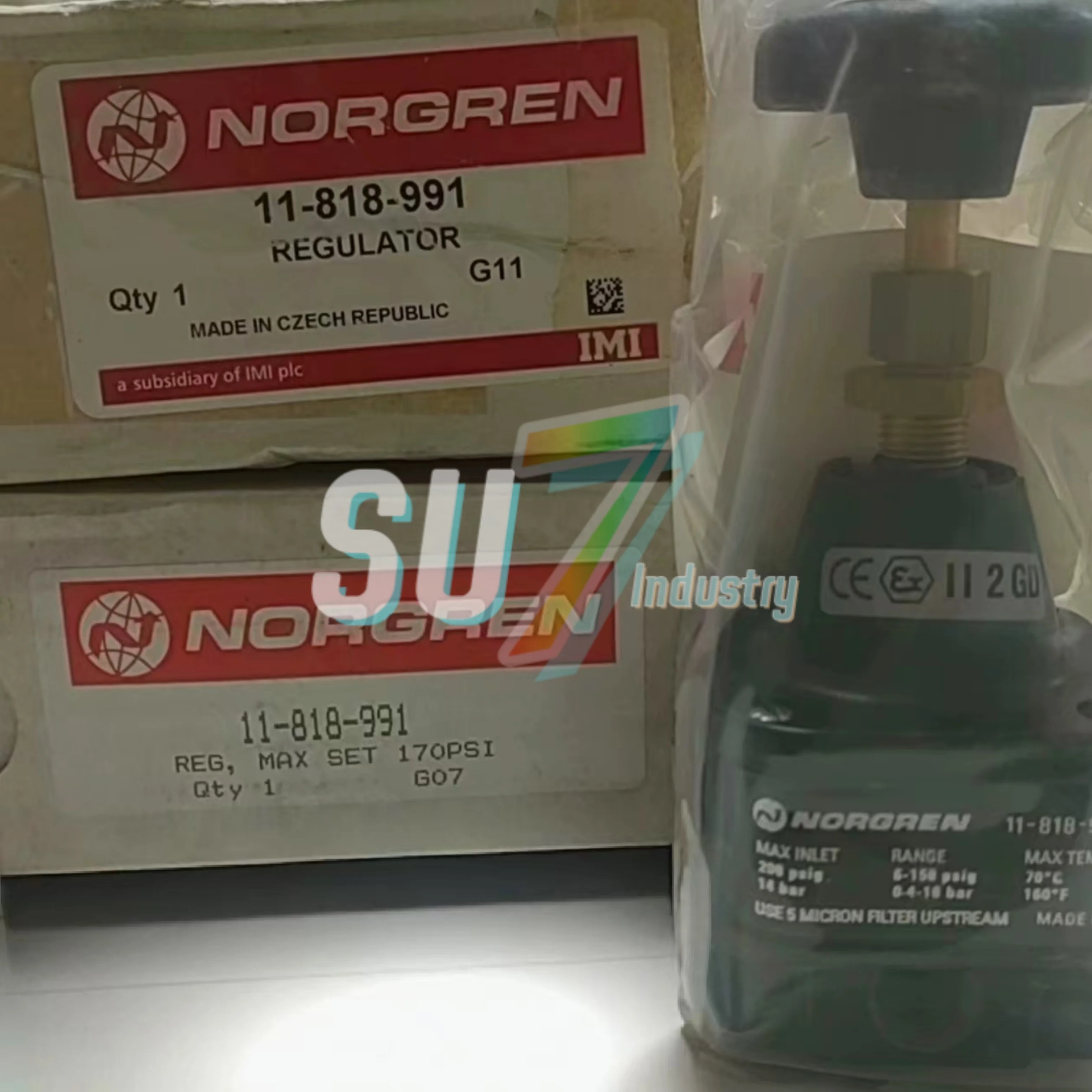 새 정밀 압력 조절 밸브 11-204-004 11-818-991 11-818-999