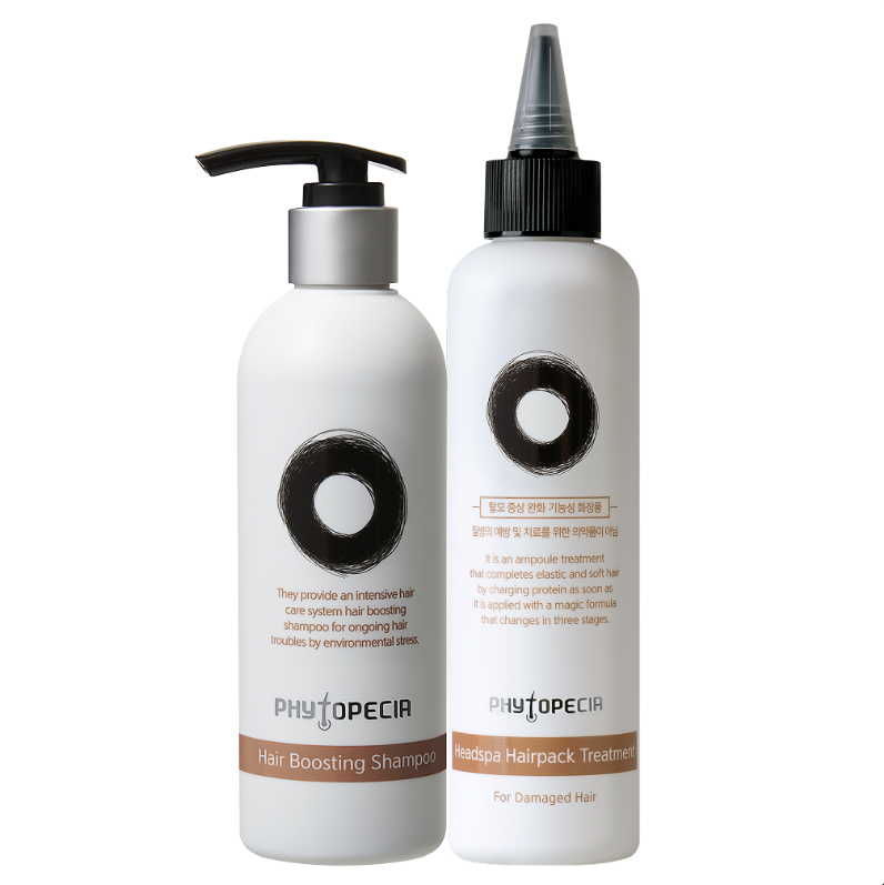 피토페시아 두피관리세트 탈모 완화 플러스 샴푸 250ml + 트리트먼트200ml 이미지 1