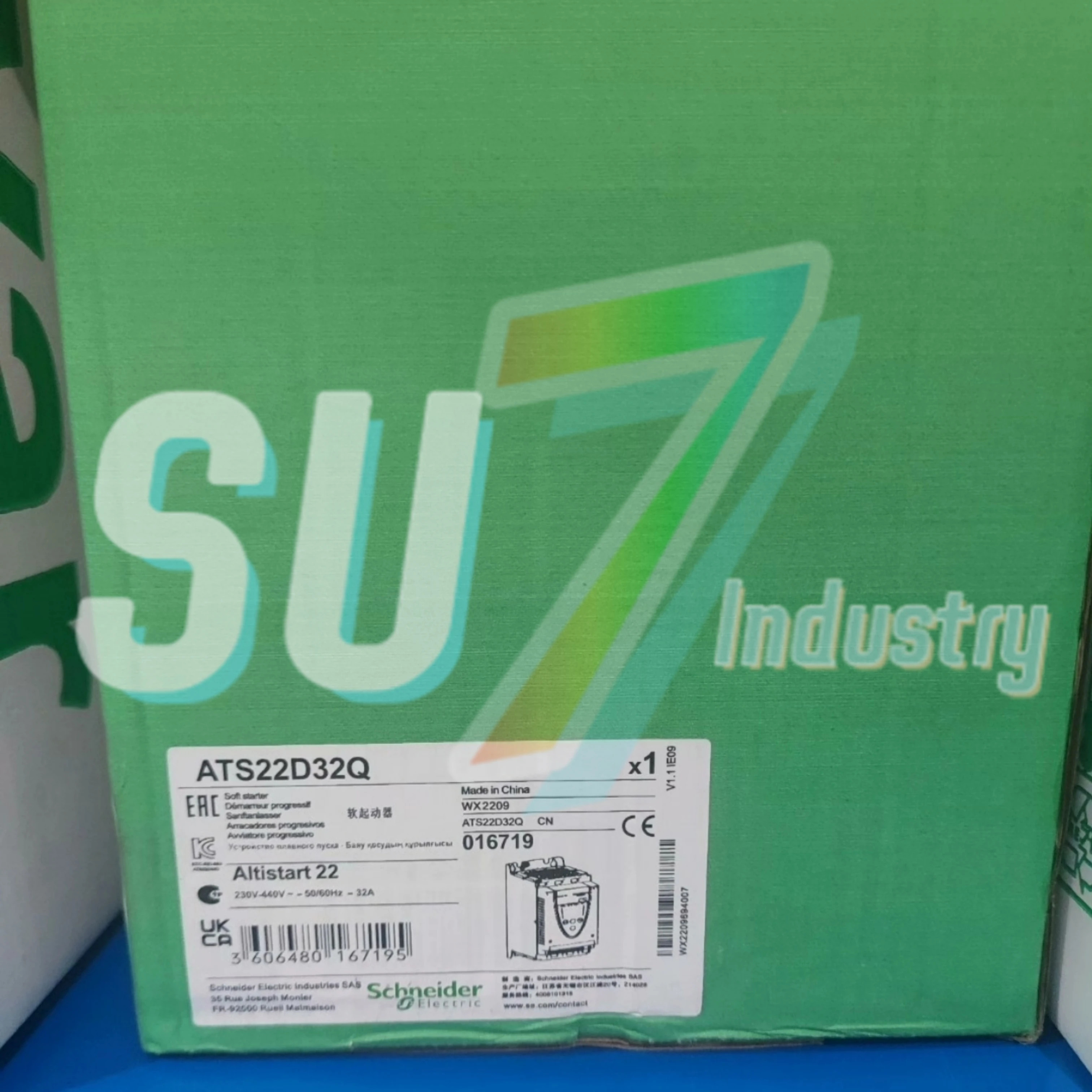 ATS22D17Q ATS22D32Q ATS22D47Q 소프트 스타터 원본