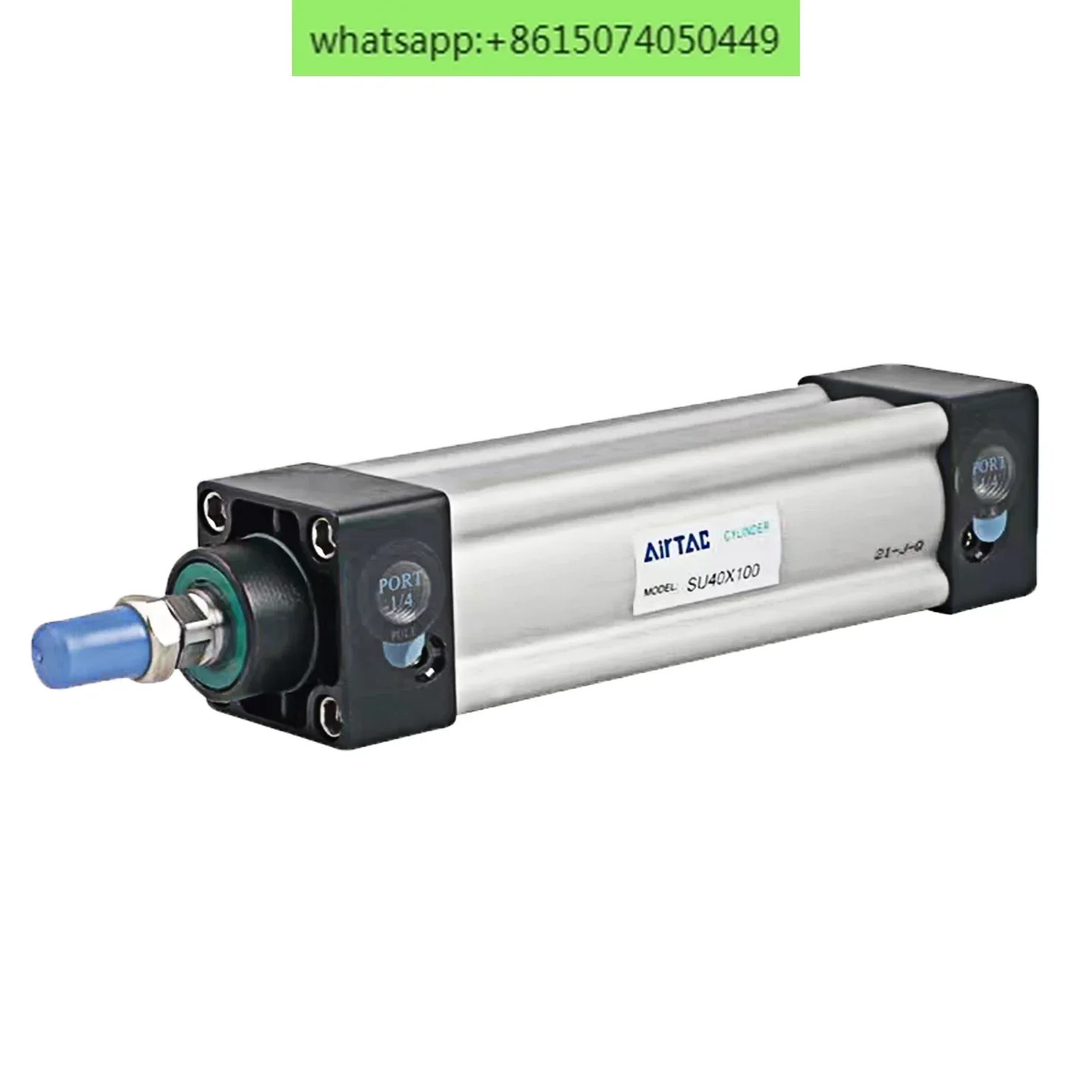 Airtec 공압 표준 실린더 SAU32/40X25X50X75X100X125X150X200X300x500S