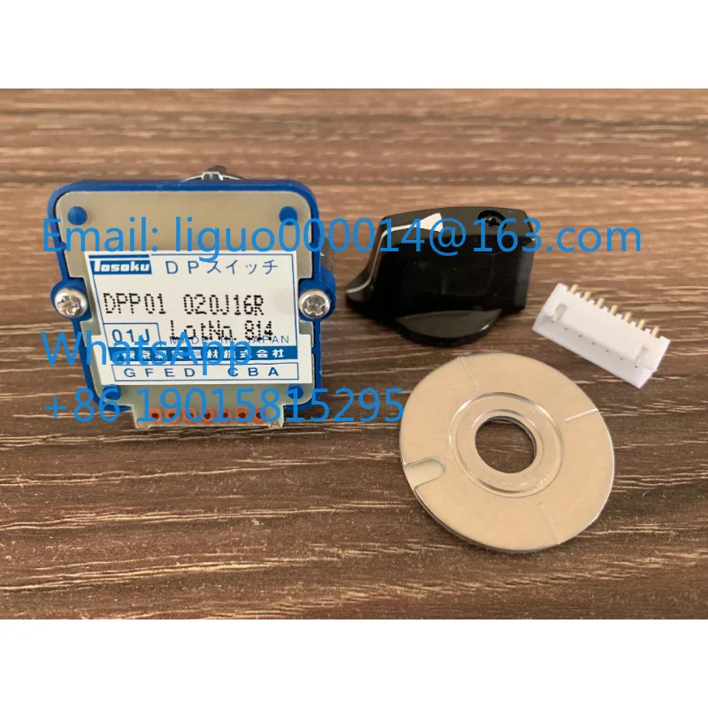 DPP01-01J 로터리 스위치 밴드 TOSOKU DPP01 01J 배율 기계 020j16r CNC 패널 손잡이