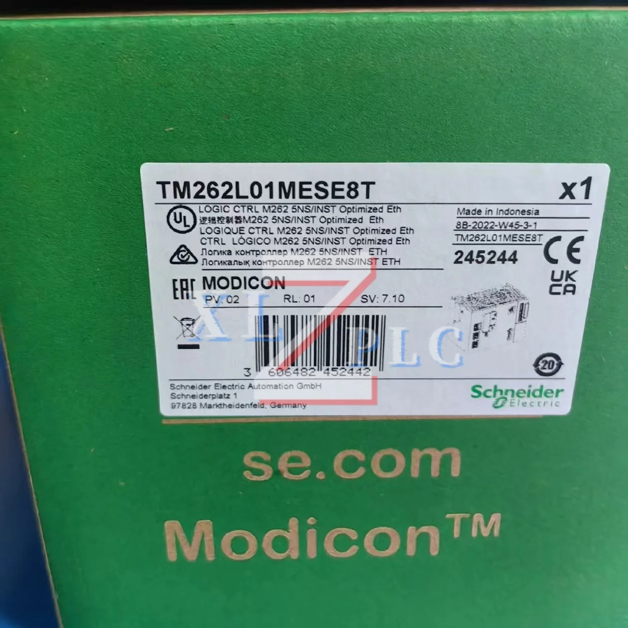 들어 새 PLC 모듈 TM262L01MESE8T TM262L10MESE8T