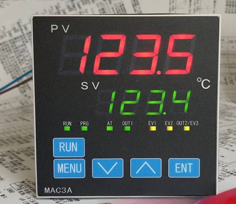 M-AC3A/M-AC3B/M-AC3D/3C 곡선 프로 세그먼트 프로그래밍 다단계 온도 조절기
