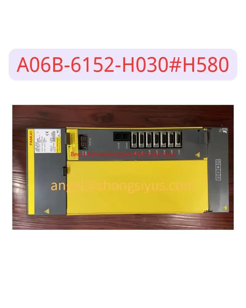 A06B-6152-H030을 어로 번역해주세요 H580 리퍼 Fanuc 서보 드라이브 CNC 기계대해 완료