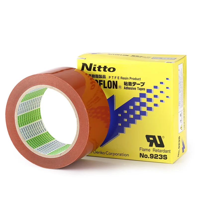 923S PTFE 니토플론 접착 열저항 테이프 50mm 오렌지