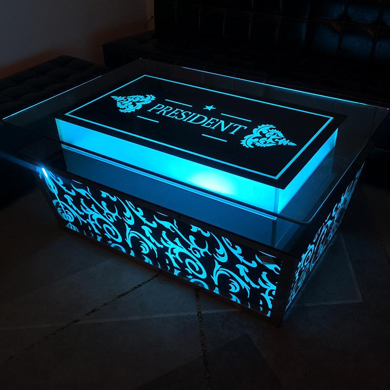 LED 테이블 조명 파티룸 빛나는 노래방 루프탑 카페 600 x 600 x 550 조립 필요 - 상세 이미지 2