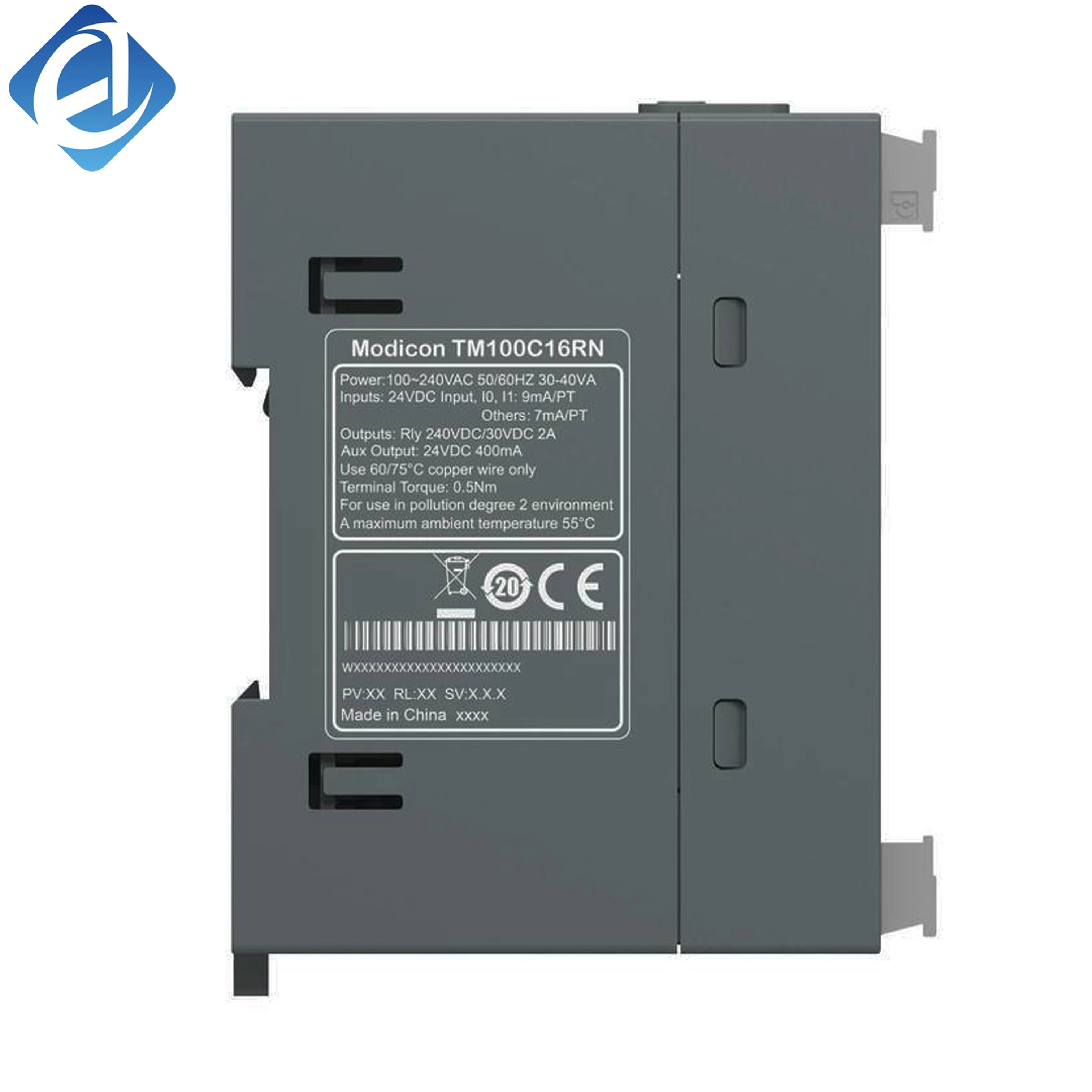 오리지널 TM100C16RN Tm100c16rn PLC 컨트롤러