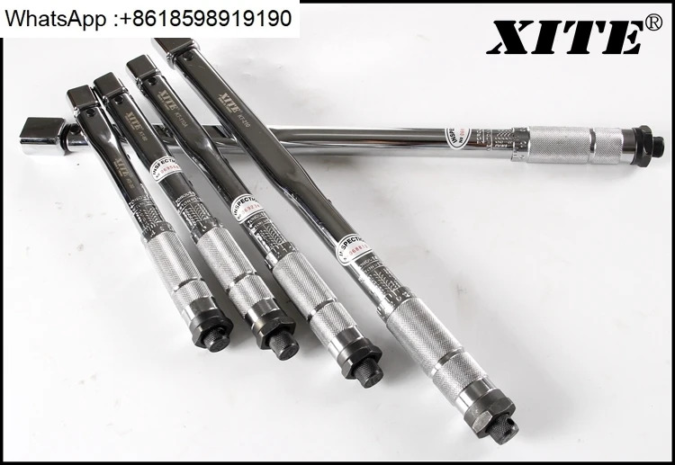 XITE 크 렌치 교체형 헤드 프리셋 토크 플럼 1-350NM