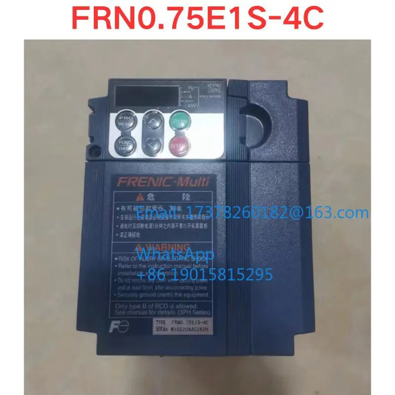 리퍼 FRN0.75E1S-4C 인버터 기능 확OK