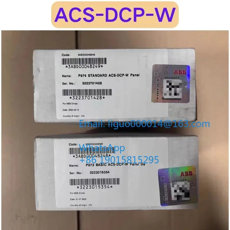 원본 ACS-DCP-W 주파수 변환기 패널