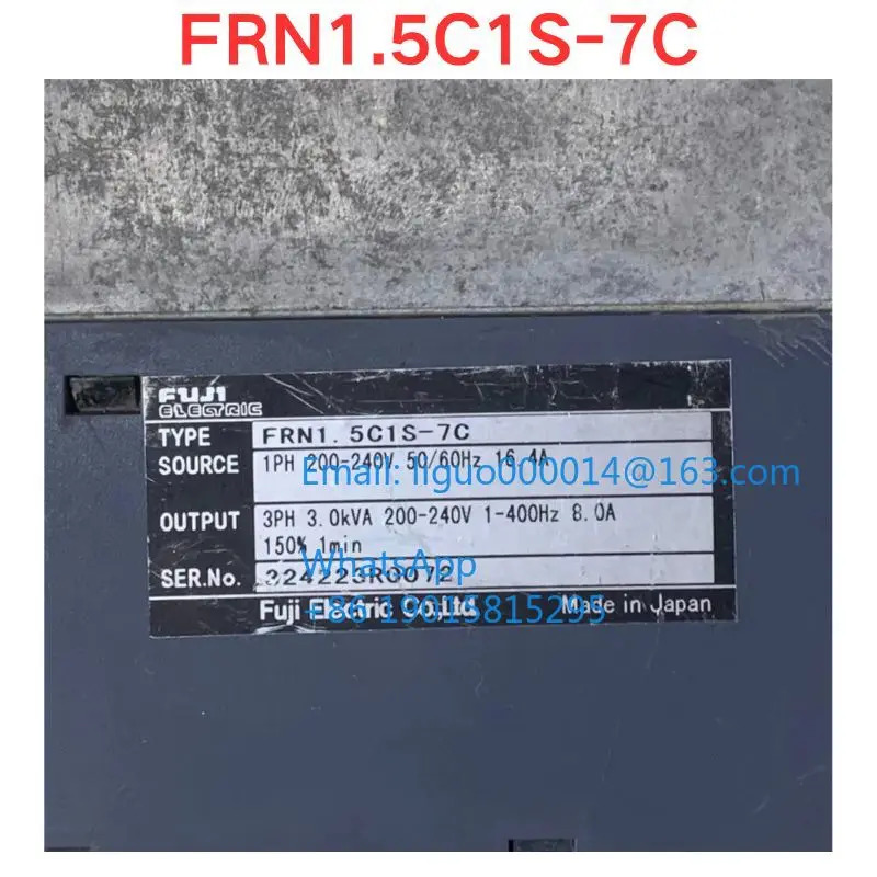 리퍼 FRN1.5C1S-7C 인버터 기능 확OK