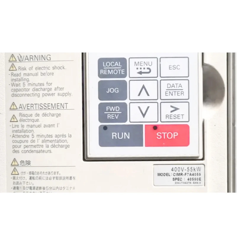 새 야스카와 CIMR-F7A4055 F7 AC 드라이브
