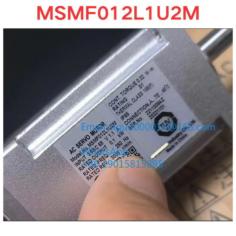 오리지널 MSMF012L1U2M 서보모터