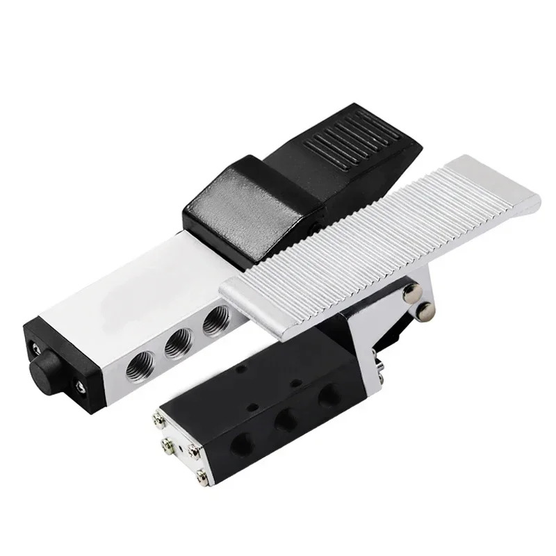 공압 풋 밸브 2위치 5방향 K25R7-8/15 3방향 K23R7-8 ST402/403 스위치 1/4 3/8 인치