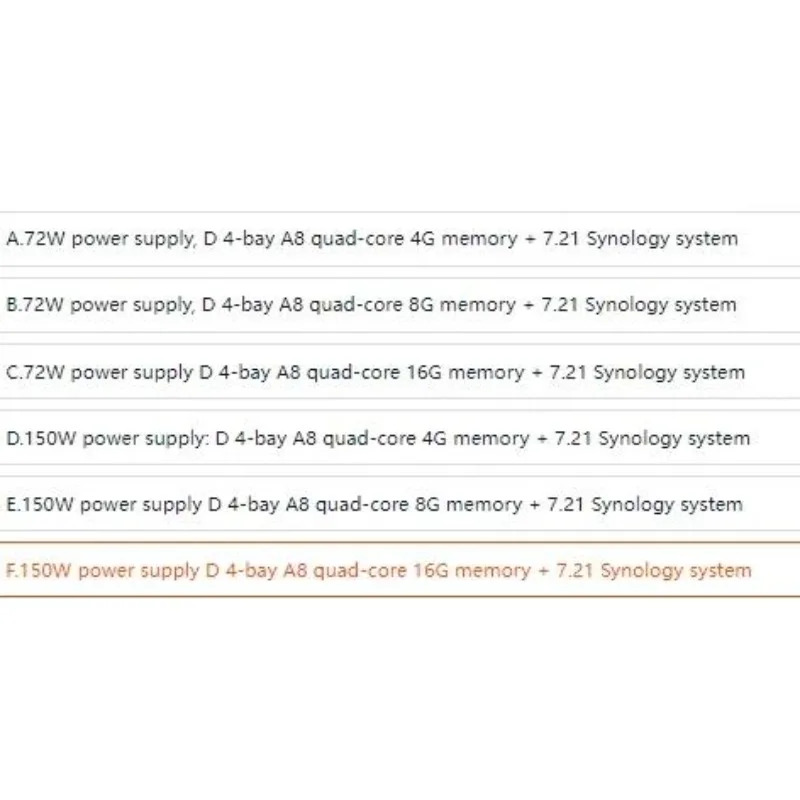 Snail 4-bay NAS Synology 호스트 A8 쿼드 코어 마이크로컴퓨터 홈 다운로드