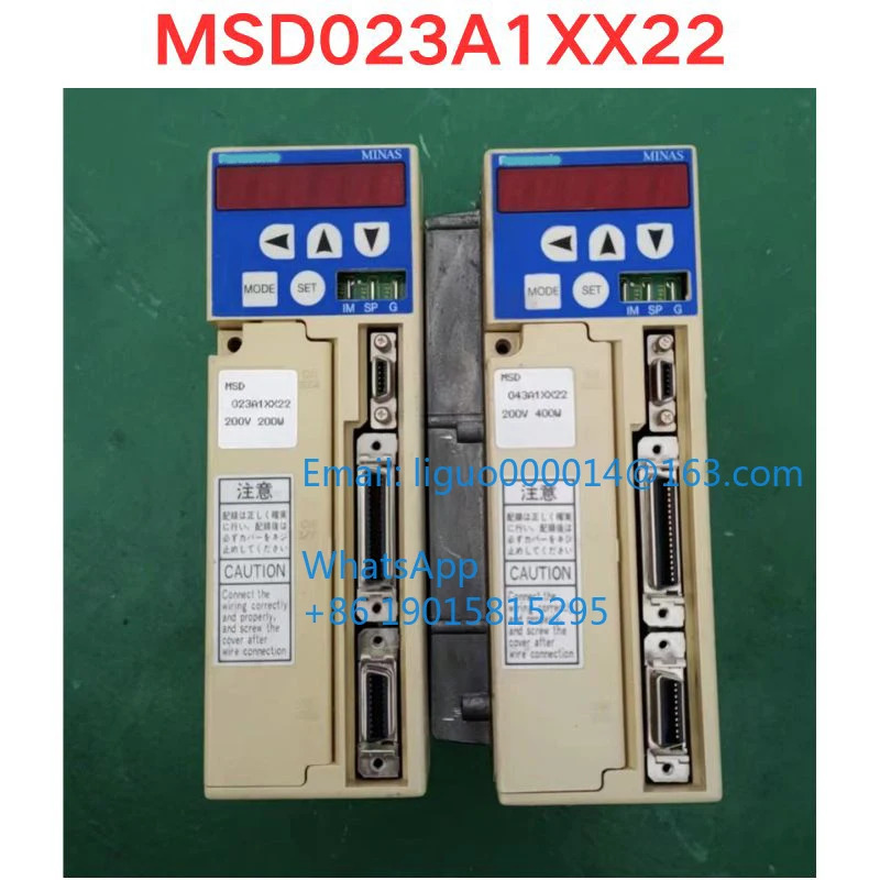 리퍼 MSD023A1XX22 서보 드라이버 기능 확OK