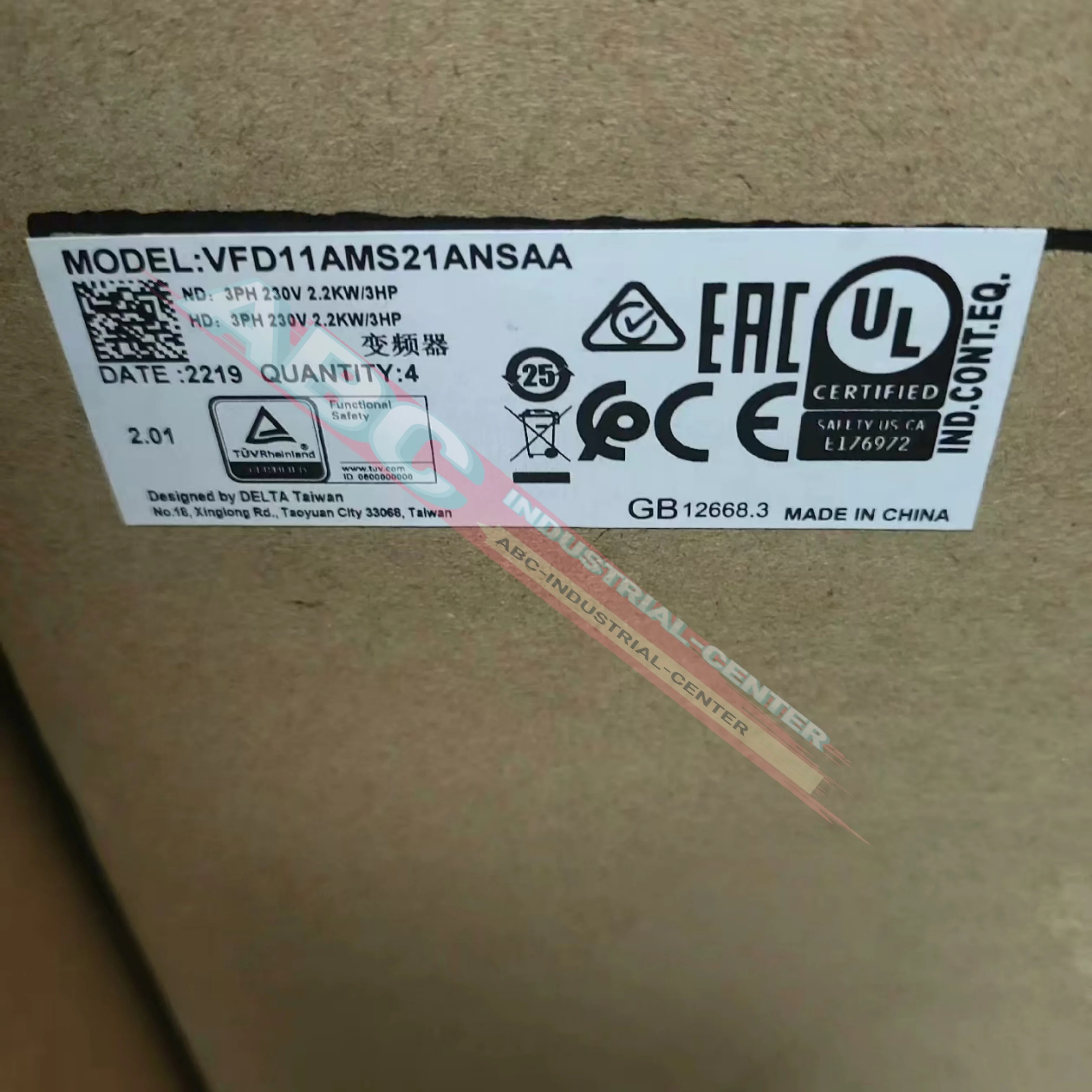 오리지널 VFD11AMS호환21ANSAA VFD1A5MS43ANSAA 주파수 변환기