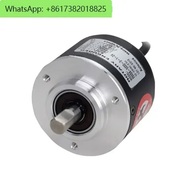 E40S6-1000-6-L-5 로터리 엔코더 샤프트 외경 6mm 허속도 5000rpm 드라이브 제어 출력E40S6-600-6-L-5