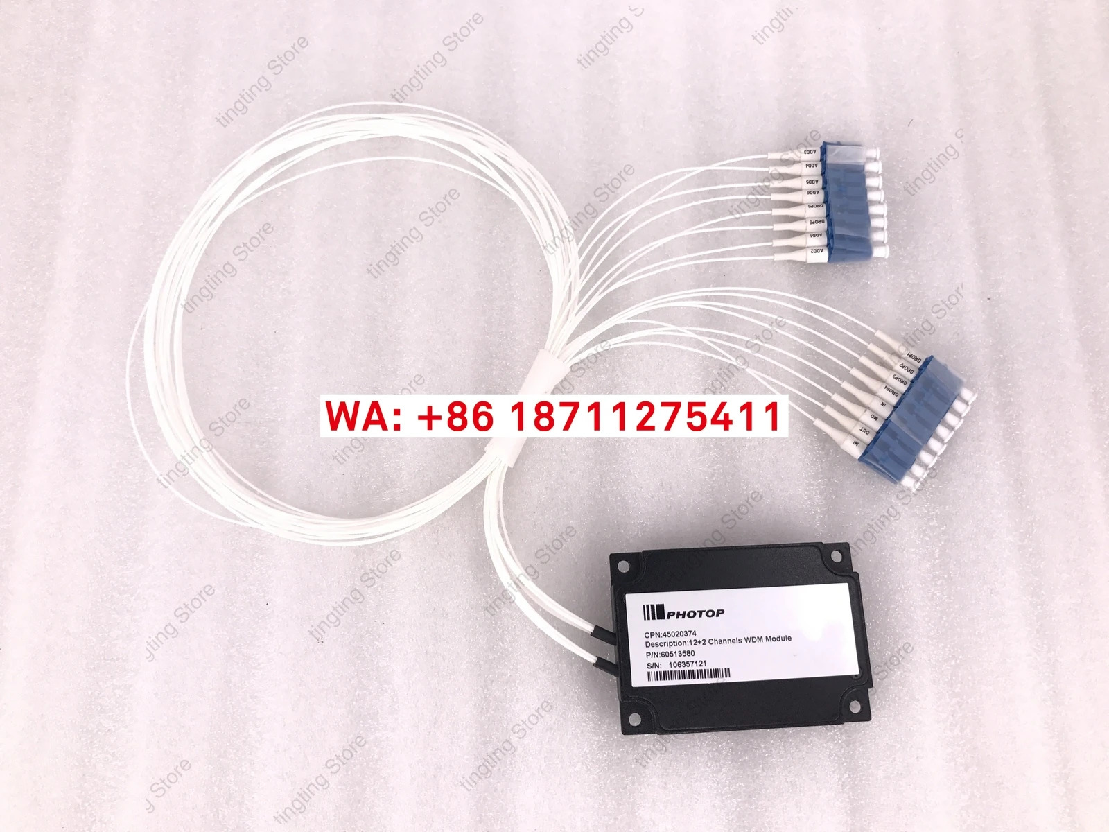 PP 45020374 122 채널 WDM 모듈 PN 60513580 S/N 106357121 신