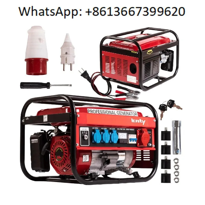2.5kw 전류 가솔린 발전기 휴대가솔린 엔진 발전기.1개