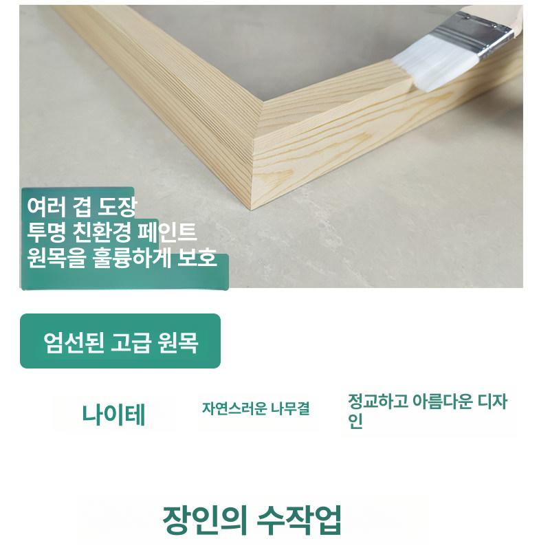 메달 진열대 수납 정리함 아크릴 뱃지 전시대 훈장 액자 라이트월넛 블랙 18개 3 x 6 가로형 - 상세 이미지 4