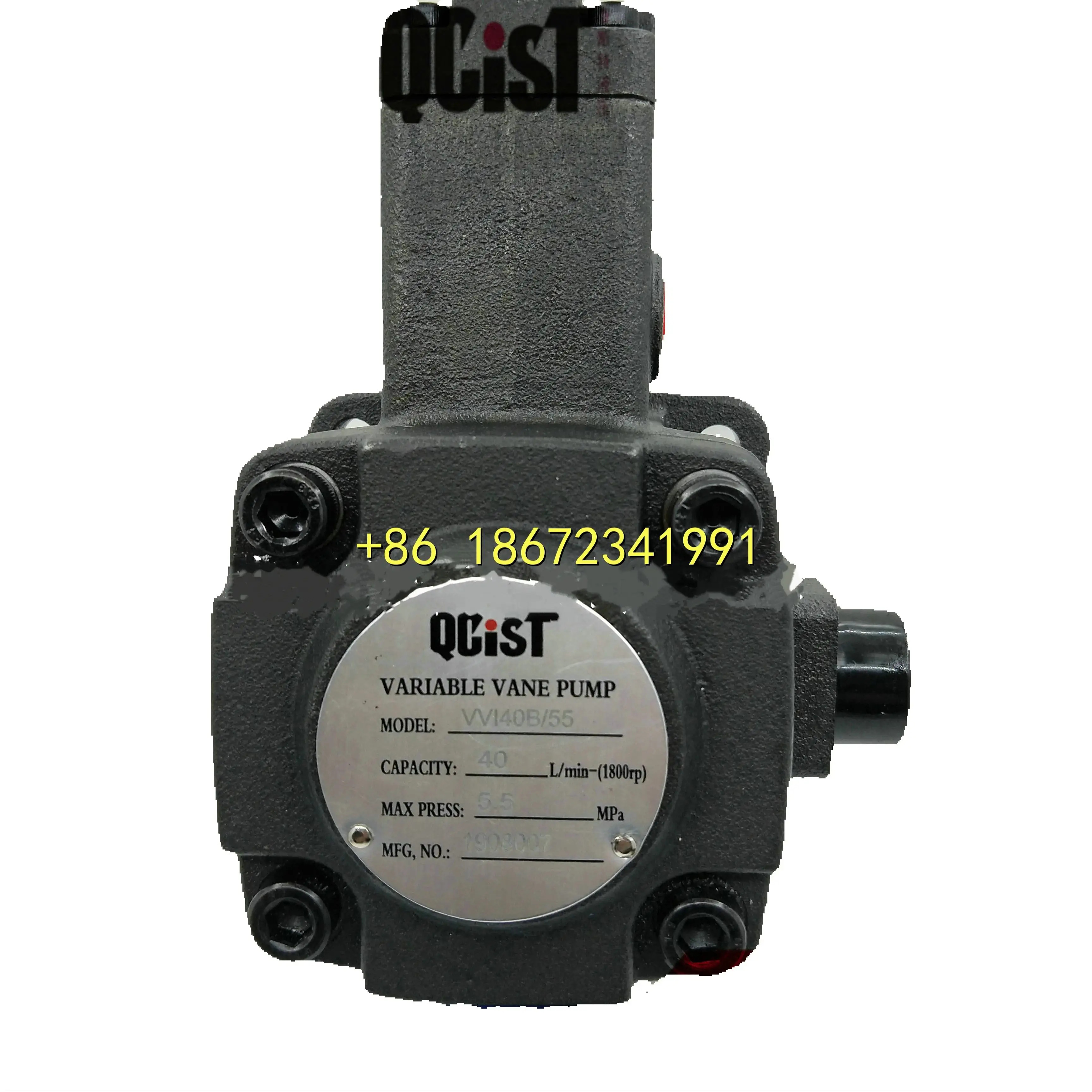 Qinchuan Qister QCIST 유압 공작 기계 스테이션 오일 펌프 VVP20Z/20 가변 베펌프