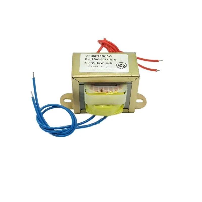 6개 AC6V 9V 12V 15V 18V 24V 30V 36V 220V 28V 60W EI 입력 220V/380V 50Hz 단일/이전압 구리 전원 변압기