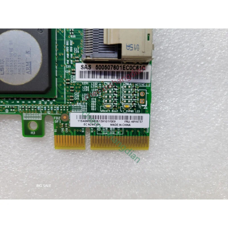IBM X3200 X3250 M2/M3 49Y4737 BR10il 어레이 SAS 카드용