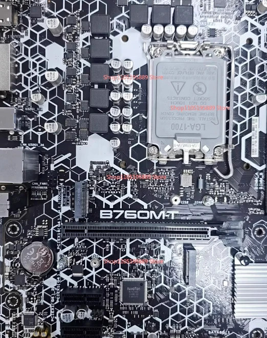 ASUS호환 B760M-T D5 기가 바이트호환 Z690 Z790 메인보드 1700핀 12 13 1대 CPU 데스크탑 컴퓨터용