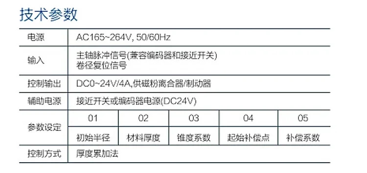 KTC812 테이퍼 장력 컨트롤러 자기 입장력 반자동
