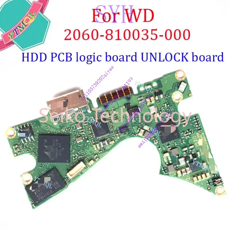 WD USB 3.0 4TB 5TB 하드 드라이브 XMSJ 보드 잠금 해제 2060-810035-000 REV P0 리퍼
