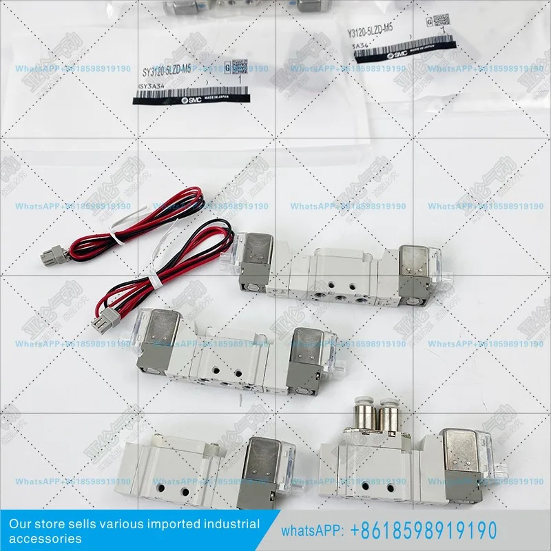 SMC 솔레노이드 밸브 SY3120/3220/3320/- 3/4/6/5LZD/LZ/DZD/GD-M5/C4/C6